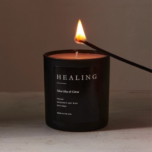 Healing Candle - Velvet Moss & Citrus