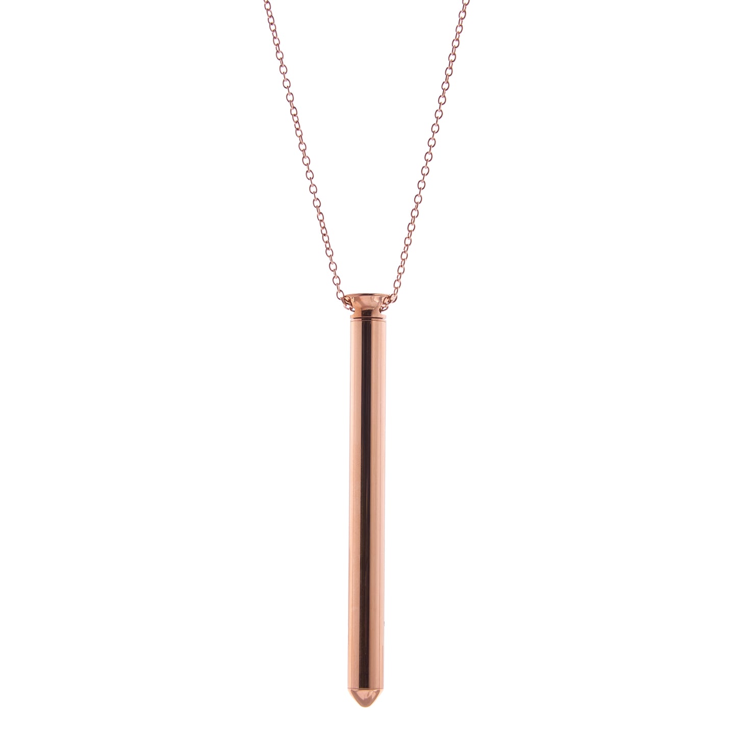 Crave Vibrational Tool Rose Gold Necklace
